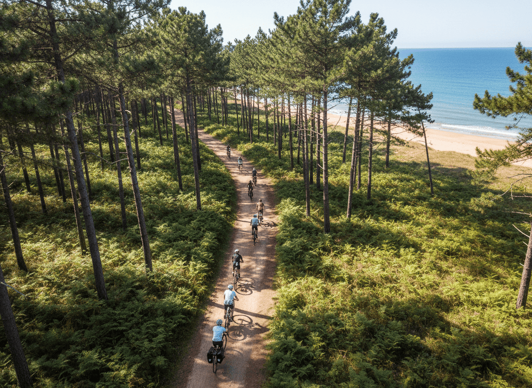 Jour 2 : De Hossegor à Bayonne (29km, 60d+)