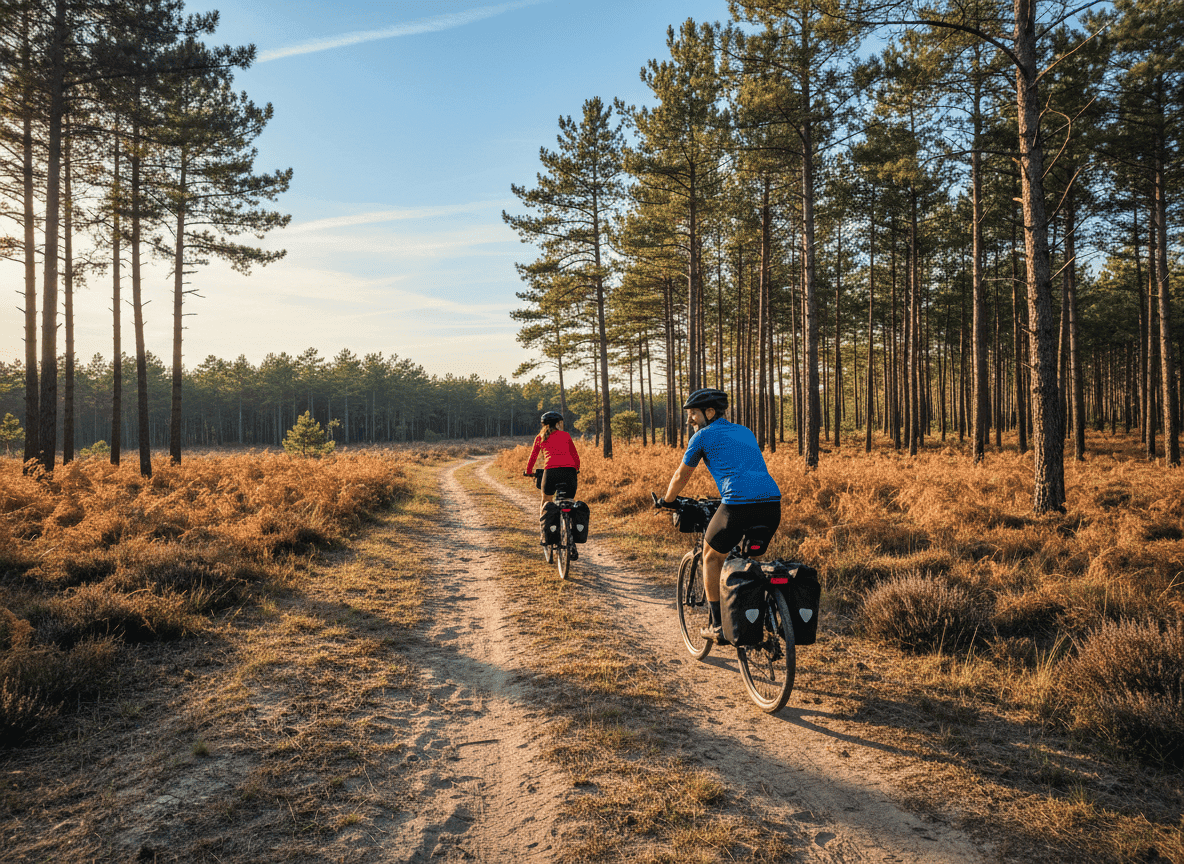 Le Sud des Landes à vélo  Terroir, Histoire et Art de Vivre - Mont de Marsan