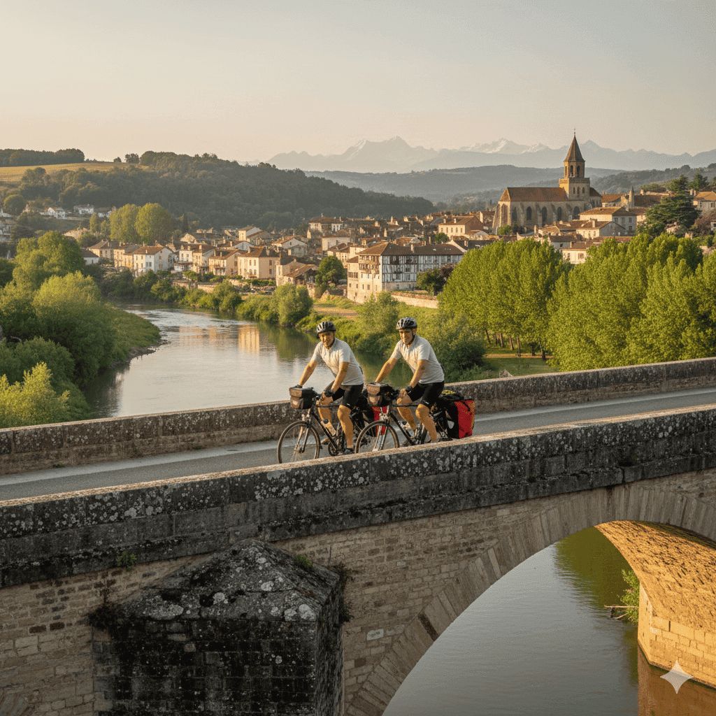 Jour 3 : de Peyrehorade à Dax (36km / 250d+)