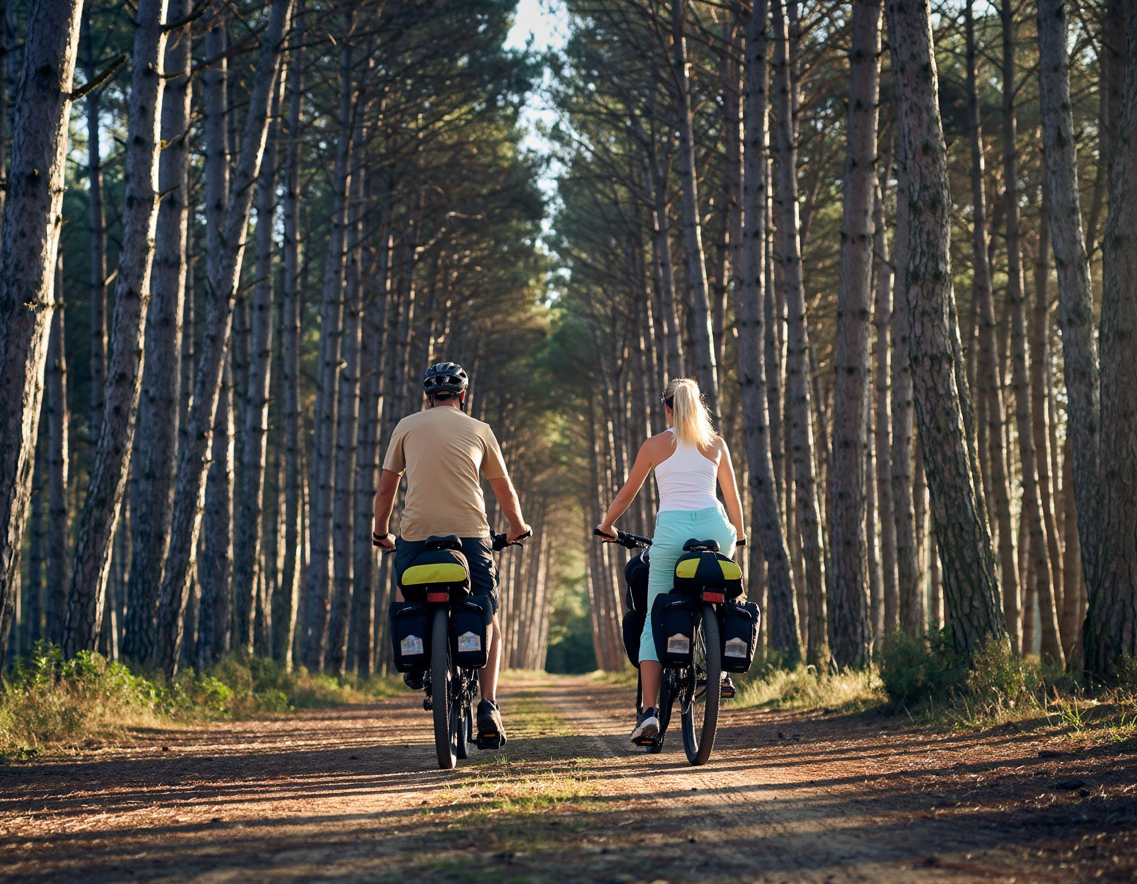 Voyage à vélo dans les Landes