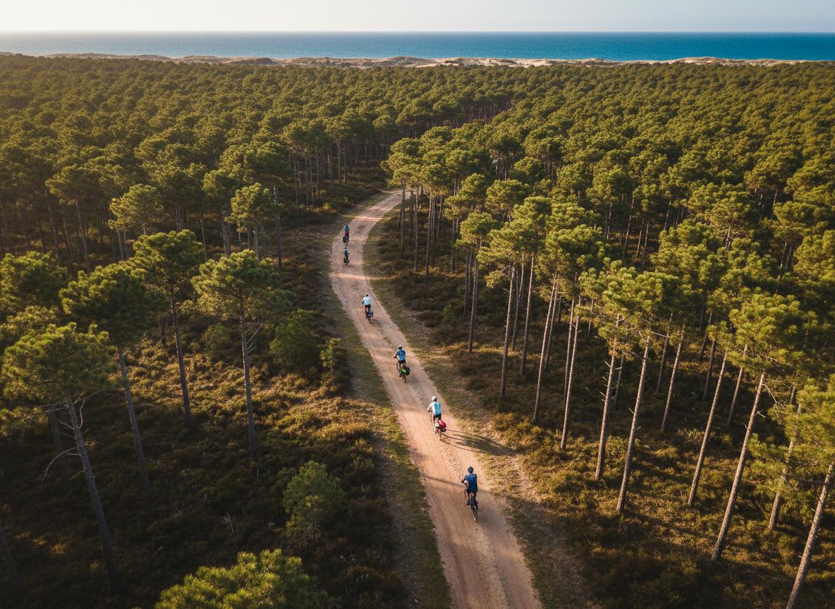 Au Cœur des Landes L'Évasion de 7 Jours à Vélo - Contis
